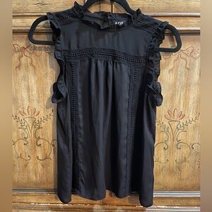 Black laced trim A.N.A. Tank